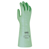 Artikelbild 1 für uvex unisex Arbeitshandschuhe Profas Rubiflex NB 35 S grün Größe 8, 1 Paar, Artikelnummer 159083