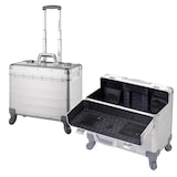 Artikelbild 1 für ALUMAXX Pilotenkoffer PANDORA Aluminium silber 47,0 x 25,0 x 36,0 cm, Artikelnummer 348603