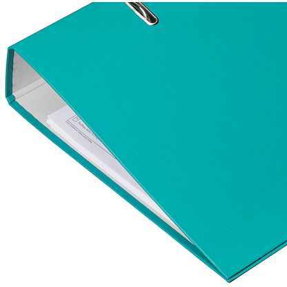 Artikelbild 5 für DONAU Klassik Ordner türkis Karton 7,5 cm DIN A4, 1 St., Artikelnummer 345199