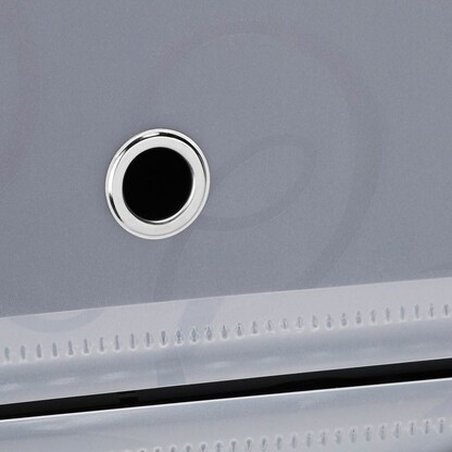 Artikelbild 6 für relaxdays Schuhschrank, 10021962_46 schwarz, transparent 6 Fachböden 49,0 x 37,0 x 107,0 cm, Artikelnummer 451332