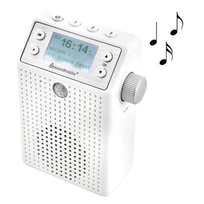 Artikelbild für soundmaster DAB60WE DAB+ Empfänger weiß, silber, Artikelnummer 493707