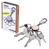 Artikelbild 1 für TROIKA® Schlüsselanhänger PATENT silber, Artikelnummer 666549