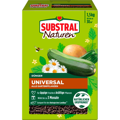 Artikelbild für SUBSTRAL® Naturen® Gartenpflanzen Universaldünger 1,5 kg, Artikelnummer 782167