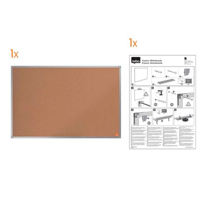 Artikelbild 6 für nobo Pinnwand Essence 180,0 x 120,0 cm Kork braun, Artikelnummer 783898