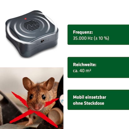 Artikelbild 6 für GARDIGO Mobil Ratten- & Mäuseabwehrmittel, Artikelnummer 796759