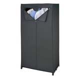 Artikelbild 1 für WENKO Stoffschrank Deep Black, 43821010100 schwarz 75,0 x 50,0 x 150,0 cm, 1 St., Artikelnummer 811222