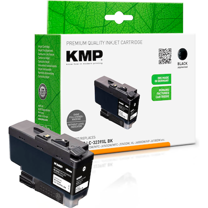 Artikelbild für KMP schwarz Druckerpatrone kompatibel zu brother LC-3239XLBK, Artikelnummer 464079