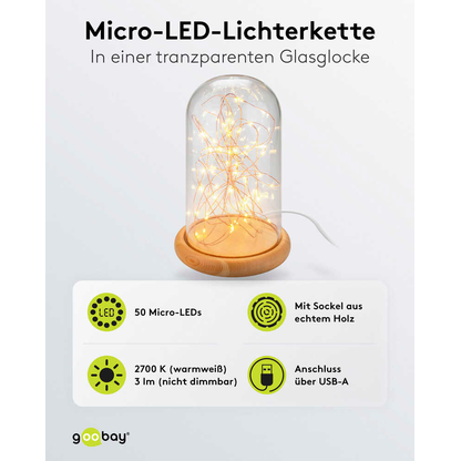 Artikelbild 6 für goobay LED Dekoleuchte transparent, 1 St., Artikelnummer 725311