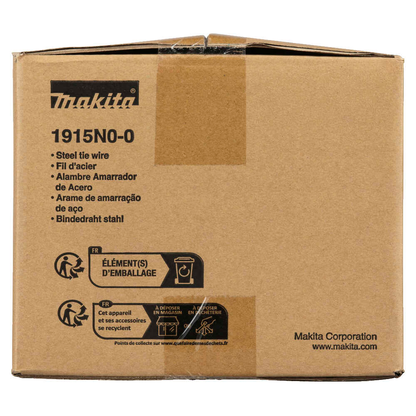 Artikelbild 7 für makita 1915N0-0 Bindedraht blank für Bewehrungsverbinder 1,6 mm x 30,0 m, 32 St., Artikelnummer 812079