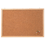 Artikelbild 1 für FRANKEN Pinnwand 60,0 x 40,0 cm Kork braun, Artikelnummer 817926