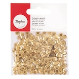 Artikelbild 1 für Rayher Streu-Pailletten gold gewölbt Ø 6,0 mm, 500 St., Artikelnummer 955486