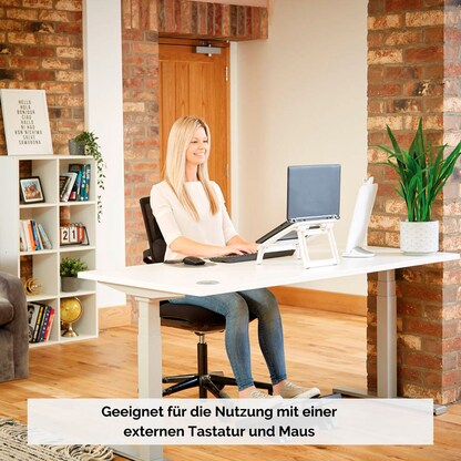 Artikelbild 7 für Fellowes Laptop-Ständer I-Spire Klappbar weiß, Artikelnummer 203087