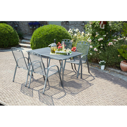 Artikelbild 4 für greemotion Gartentisch Toulouse grau rechteckig 140,0 x 90,0 x 74,0 cm, Artikelnummer 731162