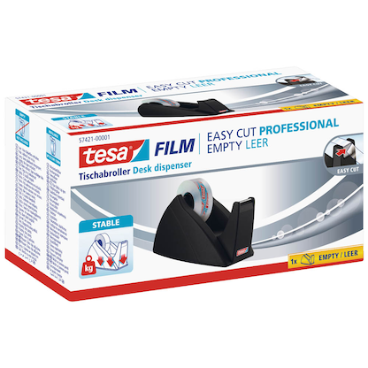 Artikelbild 6 für tesa Tischabroller Easy Cut® schwarz, Artikelnummer 584078