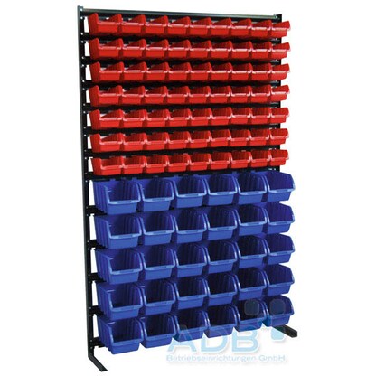 Artikelbild für ADB Kleinteileregal 85250 anthrazit 111,4 x 35,0 x 165,0 cm, Artikelnummer 675049