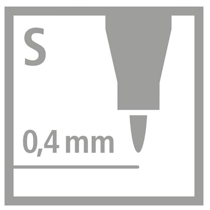 Artikelbild 6 für STABILO Write-4-all Permanentmarker farbsortiert 0,4 mm, 4 St., Artikelnummer 973920