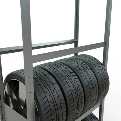 Artikelbild 4 für SCHULTE Reifenregal 20984 silber 100,0 x 40,0 x 275,0 cm, Artikelnummer 161402