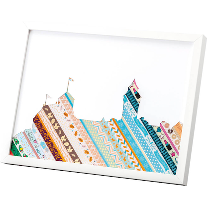 Artikelbild 5 für folia Washi Tape HOTFOIL Deko-Klebeband matt 15,0 mm x 5,0 m 4 Rollen, Artikelnummer 557160