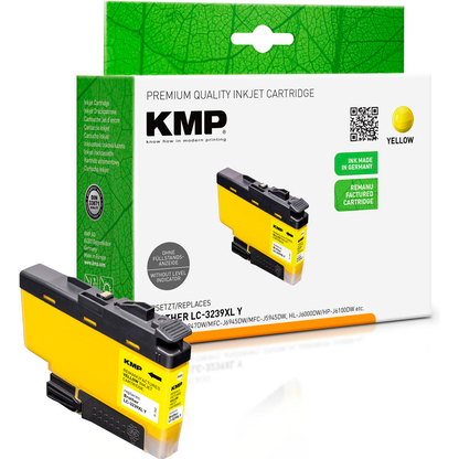 Artikelbild für KMP gelb Druckerpatrone kompatibel zu brother LC-3239XLY, Artikelnummer 464119
