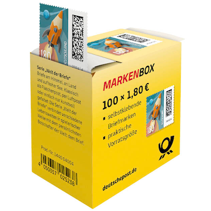 Artikelbild für Deutsche Post 1,80 € Briefmarken 