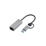 Artikelbild 1 für i-tec® Metal USB C/USB 3.0 A, Ethernet LAN-Adapter, Artikelnummer 662498