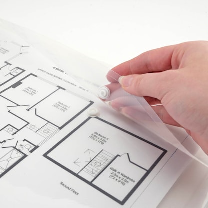 Artikelbild 5 für RAPESCO® Dokumententaschen ECO GRS DIN A3 transparent klar, 10 St., Artikelnummer 710556