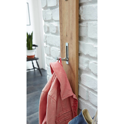 Artikelbild 3 für GERMANIA Wandgarderobe 3348-243 eiche Holz 3 Haken 15,0 x 170,0 cm, Artikelnummer 501419