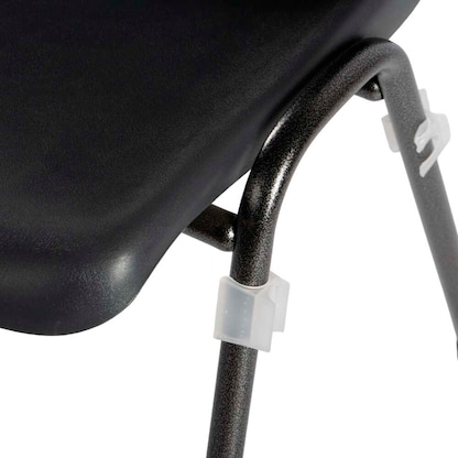 Artikelbild 7 für LÜLLMANN Stapelstuhl 230100 dunkelgrau Kunststoff, 1 St., Artikelnummer 791048