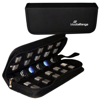 Artikelbild für MediaRange USB-Stick-Tasche schwarz, 1 St., Artikelnummer 352738