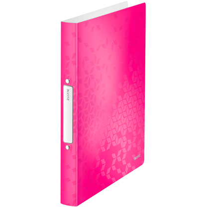 Artikelbild 3 für LEITZ WOW Ringbuch 2-Ringe pink-metallic 3,2 cm DIN A4, 1 St., Artikelnummer 401493