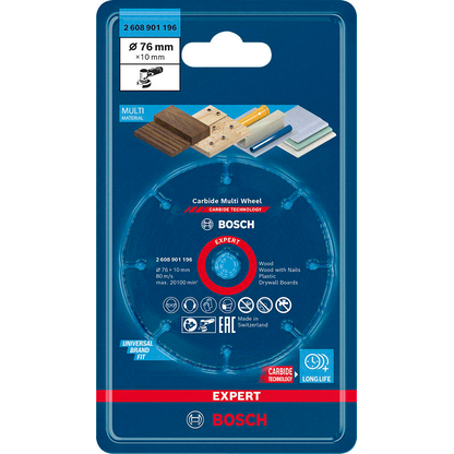 Artikelbild 2 für BOSCH Trennscheibe EXPERT Carbide Multiwheel, 1 St., Artikelnummer 795833