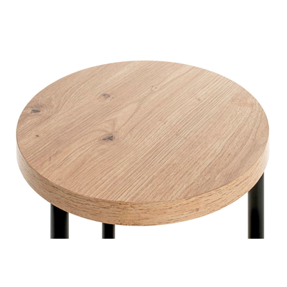 Artikelbild 3 für HAKU Möbel Beistelltisch rund MDF-Platte eiche 30,0 x 30,0 x 50,0 cm, 1 St., Artikelnummer 200479