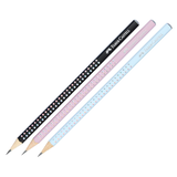 Artikelbild 1 für FABER-CASTELL Sparkle New Harmony Bleistifte B rose shadows, sky blue, schwarz, 3 St., Artikelnummer 278166