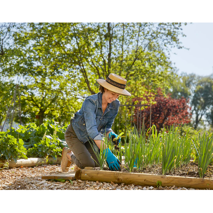 Artikelbild 3 für GARDENA Gartenhandschuhe 42% Polyester, 55% Nitril, 3% Elasthan, Nitrilbeschichtung der Handflächen blau Größe 10, 1 Paar, Artikelnummer 213359