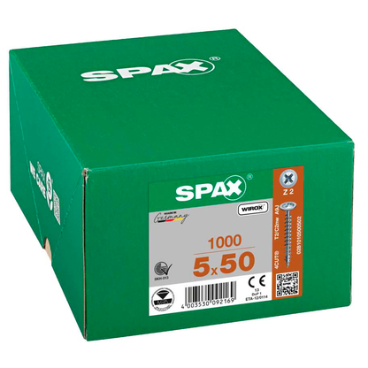 Artikelbild 2 für SPAX® Universalschrauben Z2 Rückwandkopf WIROX 0281010500502 5 mm x 50 mm, 1.000 St., Artikelnummer 395127