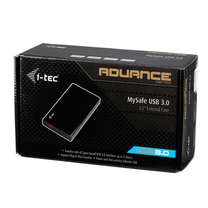 Artikelbild 5 für i-tec® MySafe Advance Black Festplattengehäuse, Artikelnummer 661928