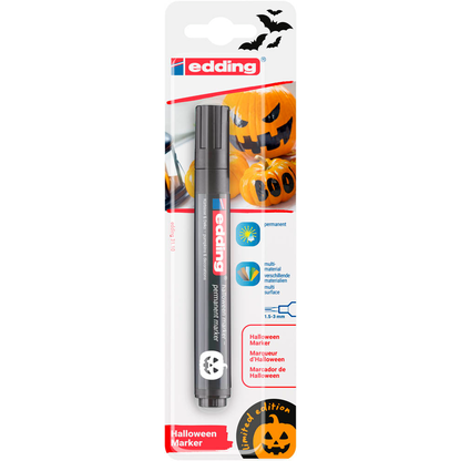Artikelbild für edding 3110 Halloween Permanentmarker schwarz 1,5 - 3,0 mm, 1 St., Artikelnummer 693576