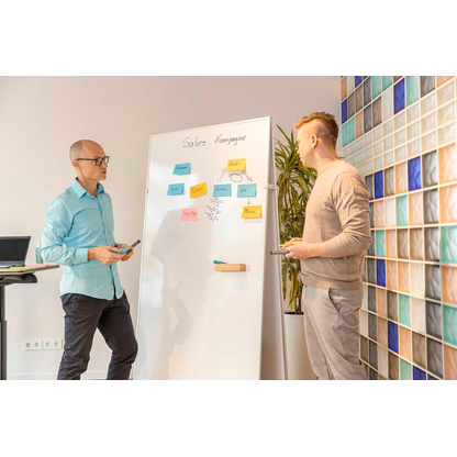 Artikelbild 7 für SIGEL Whiteboard-Set mit Ständer Tent-use Meet up 90,0 x 180,0 cm weiß/schwarz/silber Aluminium, Artikelnummer 753758