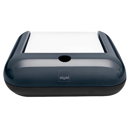 Artikelbild 3 für SIGEL Zettelbox eyestyle® grau inkl. Haftnotizblock, 200 Blatt, 1 St., Artikelnummer 250009