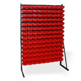 Artikelbild 1 für ADB Kleinteileregal 85251 anthrazit 111,4 x 35,0 x 165,0 cm, Artikelnummer 675052