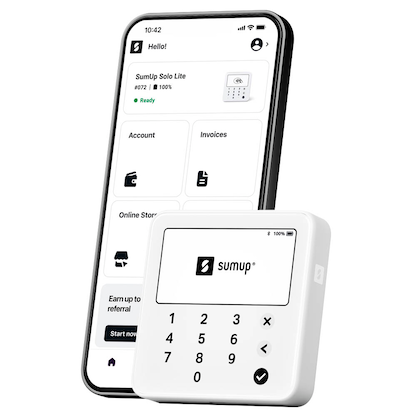 Artikelbild 3 für SumUp Solo Lite Chipkartenleser, Artikelnummer 496418