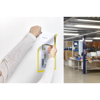 Artikelbild 2 für magnetoplan Magnetrahmen gelb A4, 5 St., Artikelnummer 606428