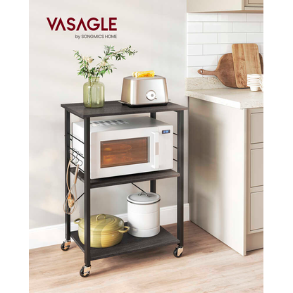 Artikelbild 8 für VASAGLE Küchenregal dunkelgrau,schwarz 60,0 x 40,0 x 89,0 cm, 1 St., Artikelnummer 759727