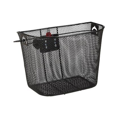 Artikelbild 6 für relaxdays Fahrradkorb vorne Stahl schwarz, Artikelnummer 441594