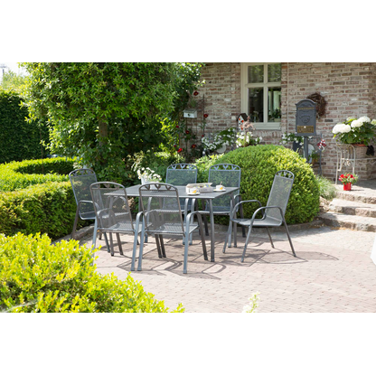 Artikelbild 7 für greemotion Gartentisch Toulouse grau rechteckig 140,0 x 90,0 x 74,0 cm, Artikelnummer 731162