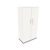 Artikelbild 1 für fm Aktenschrank Sidney, 4260429763535 weiß 3 Fachböden 80,0 x 44,2 x 151,7 cm, Artikelnummer 410351