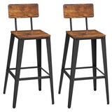 Artikelbild 1 für VASAGLE Barhocker LBC078B01 braun, 2 St., Artikelnummer 289979