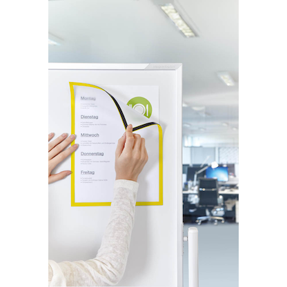 Artikelbild 3 für magnetoplan Magnetrahmen gelb A4, 5 St., Artikelnummer 606428