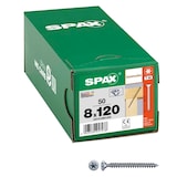 Artikelbild 1 für SPAX® Holzbauschrauben T40 Senkkopf WIROX 1201010801205 8 mm x 120 mm, 50 St., Artikelnummer 397537