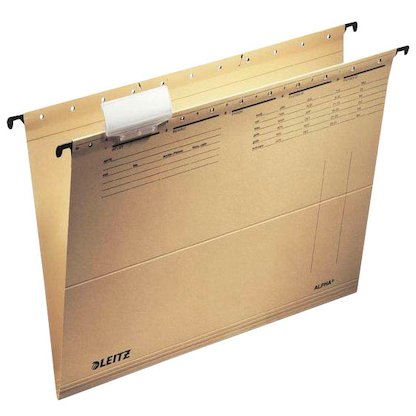 Artikelbild für LEITZ Hängemappen ALPHA® 1915 naturbraun, 25 St., Artikelnummer 351707